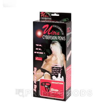 Страпон с фаллоимитатором 16,9 х 3,7 см. от sex shop primegoods фото 4