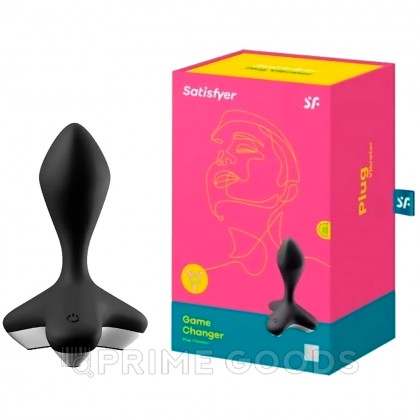 Анальная пробка Satisfyer Game Changer черная от sex shop primegoods фото 4