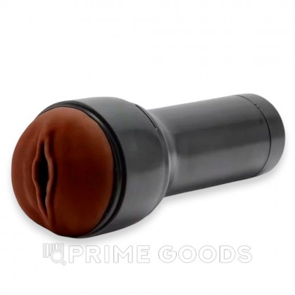Мастурбатор Feel Stroker от KIIROO вульва, темно-коричневый от sex shop primegoods