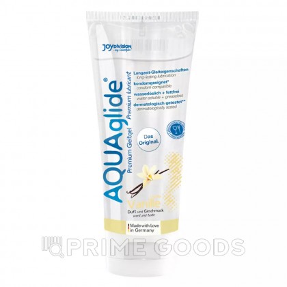 Смазка JoyDivision AQUAglide со вкусом ванили, 100 мл от sex shop primegoods