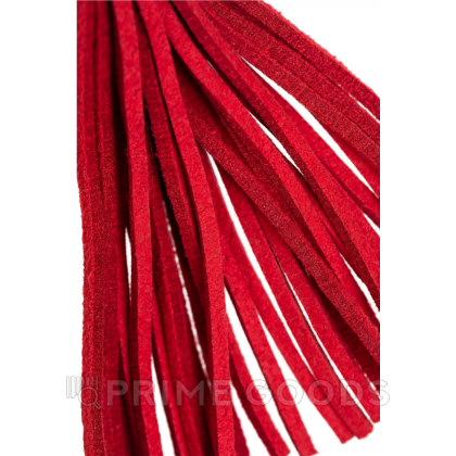 Зажимы на соски «прищепки» с кисточками из замши красные от sex shop primegoods фото 2