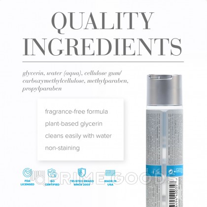 Классический лубрикант на водной основе JO H2O, 30 мл от sex shop primegoods фото 2