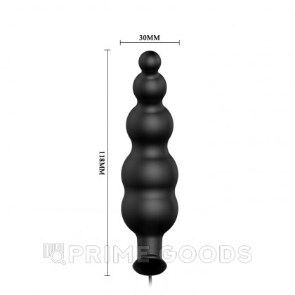 Анальный плаг с вибрацией (12 режимов) от sex shop primegoods фото 7