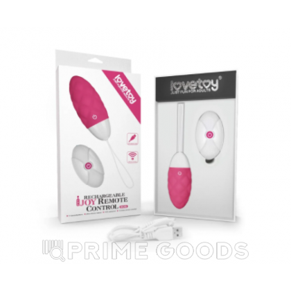Вибро-яйцо I Joy, с пультом (розовый) от sex shop primegoods фото 5