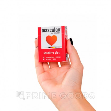 Презерватив Masculan Sensitive Plus № 3 (Нежные) от sex shop primegoods фото 2