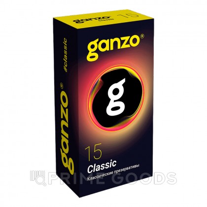Презервативы GANZO Classic, 15 шт от sex shop primegoods
