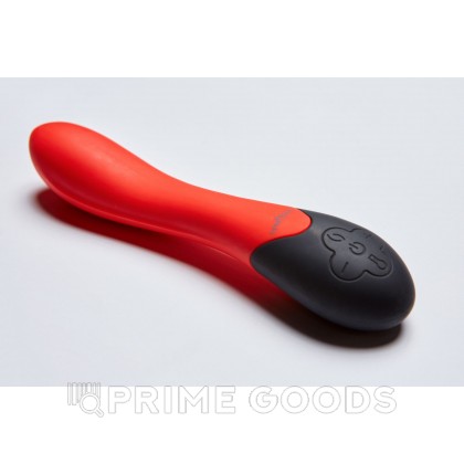 Нагреваемый G вибратор Lynx, цвет алый (INFINITE collection) от sex shop primegoods фото 2
