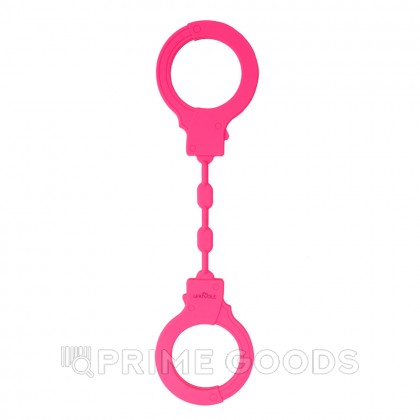 Наручники силиконовые розовые Be Mine, One Size от sex shop primegoods