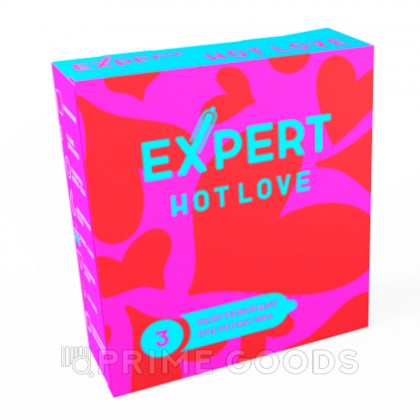 Презервативы EXPERT Hot Love, с разогревающим эффектом, 3 шт от sex shop primegoods фото 2