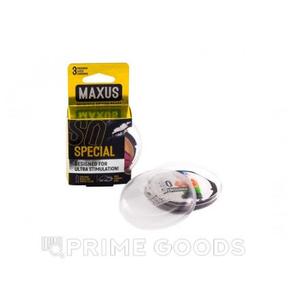 Презервативы точечно-ребристые MAXUS AIR Special №3 от sex shop primegoods фото 4