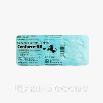 Препарат для усиления потенции Cenforce 50 mg (10 таб.) от sex shop primegoods фото 3