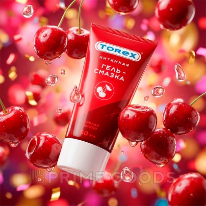 Гель-смазка TOREX Спелая вишня, туба, 50 мл от sex shop primegoods фото 3