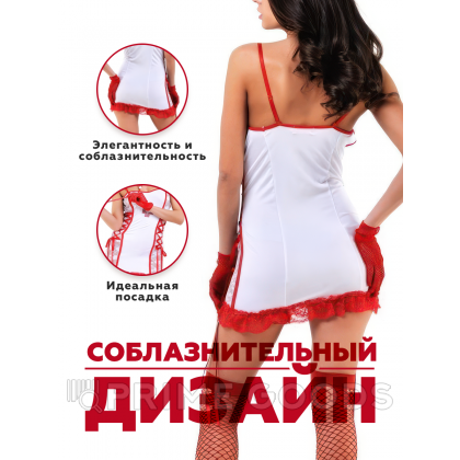 Костюм Медсестры эротический, L/XL от sex shop primegoods фото 3