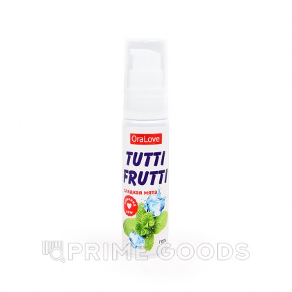 Гель TUTTI-FRUTTI, сладкая мята, 30 г от sex shop primegoods