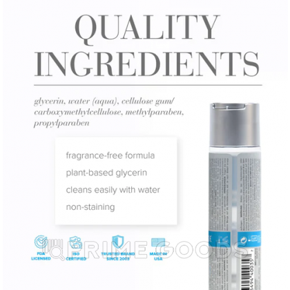 Классический лубрикант на водной основе JO H2O, 120 мл от sex shop primegoods фото 3