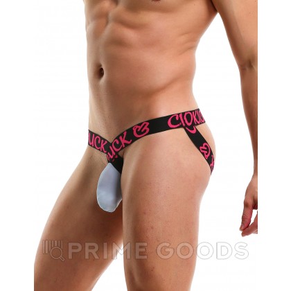 Мужские сексуальные трусики Fuck o'clock белые (XL) от sex shop primegoods фото 4