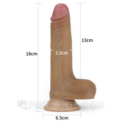 Реалистичный фаллоимитатор Lovetoy Bio Skin (18*3,8) от sex shop primegoods фото 5