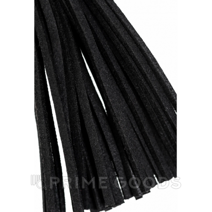 Зажимы на соски «вилки» с кисточками из замши, черный от sex shop primegoods фото 2