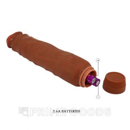 Реалистичный вибратор Jack мультискоростной, 26 см от sex shop primegoods фото 5