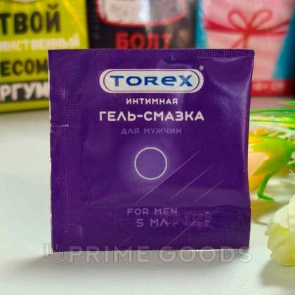 Гель-Смазка TOREX FOR MEN, саше, 5 мл от sex shop primegoods фото 4