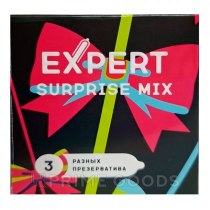 Презервативы EXPERT SURPRISE MIX № 3 (микс), 3 шт. от sex shop primegoods