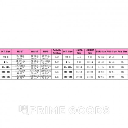 Трусики танга Sexy Floral Lace, белые, XL-2XL от sex shop primegoods фото 3