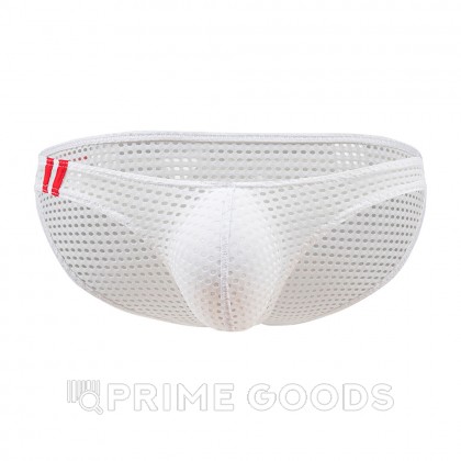 Мужские трусы из дышащей сетки белые (XL) от sex shop primegoods фото 9