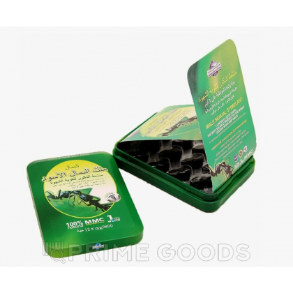 Черный муравей - витамин (12 таб, зел. коробка) от sex shop primegoods фото 3