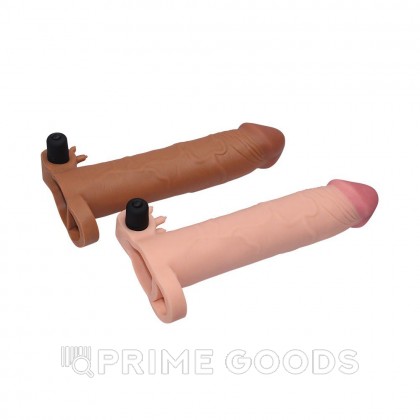 Насадка  X-tender с вибрацией - (20*4,3) от sex shop primegoods фото 3