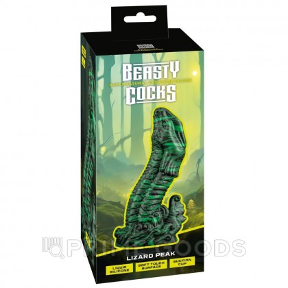Фаллоимитатор You2Toys Beasty Cocks Lizard Peak (18*5,5) от sex shop primegoods фото 5
