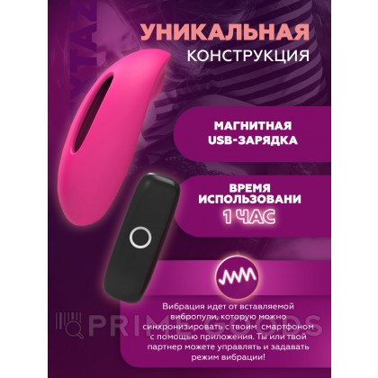 Клиторальный стимулятор Magic Motion Candy, 3.5 см от sex shop primegoods фото 5