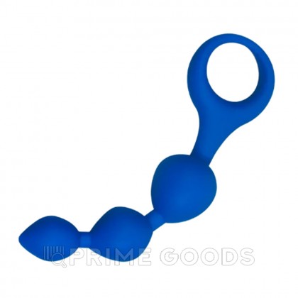 Анальная цепочка Triball синяя от Alive от sex shop primegoods фото 2