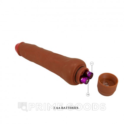 Реалистичный вибратор Dryad мультискоростной, 25 см от sex shop primegoods фото 5