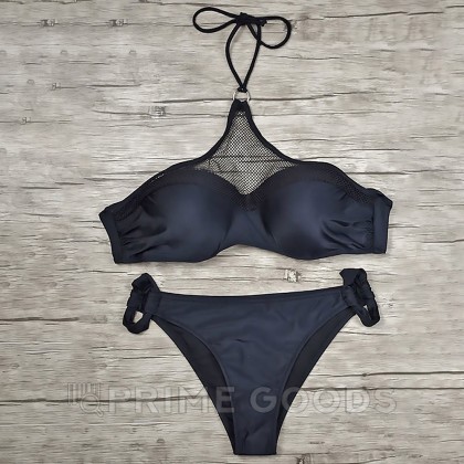 Купальник с завязками на шее Mesh Black (L) от sex shop primegoods фото 5