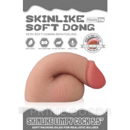 Фаллоимитатор для ношения Lovetoy Skinlike Limpy Cock (14*2,8) от sex shop primegoods фото 7