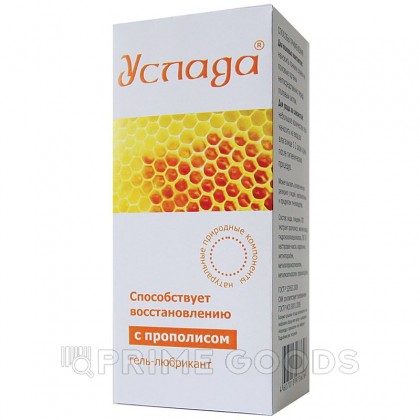 Гель-любрикант Услада с прополисом, 30 г от sex shop primegoods фото 2