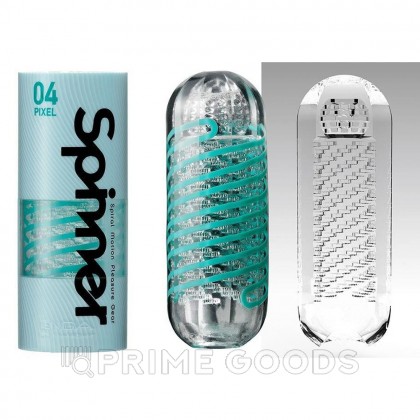 TENGA SPINNER Мастурбатор Pixel от sex shop primegoods