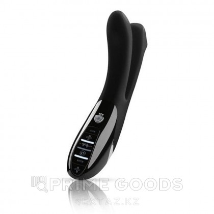 MYSTIM Вибратор с электростимуляцией Tingling Aparte eStim черный от sex shop primegoods