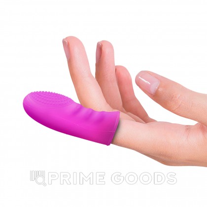 Насадка на палец для стимуляции розовая от sex shop primegoods