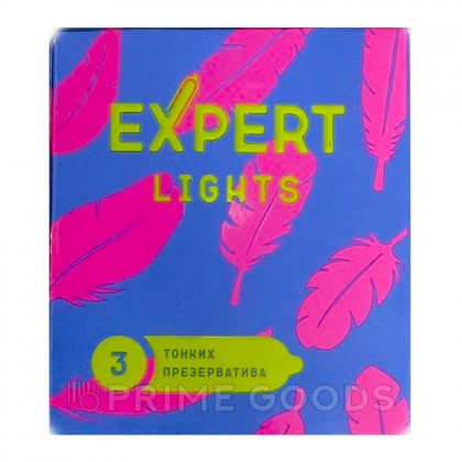 Презервативы EXPERT LIGHTS № 3 (ультратонкие), 3 шт. от sex shop primegoods