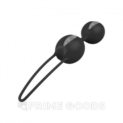 Вагинальные шарики Fun factory SMARTBALLS DUO, черно-серые от sex shop primegoods фото 6