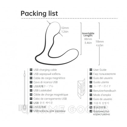 Массажёр простаты Magic Motion Solstice X, управление через приложение от sex shop primegoods фото 8