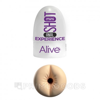 Мини-мастурбатор Shot от Alive, анал от sex shop primegoods фото 3