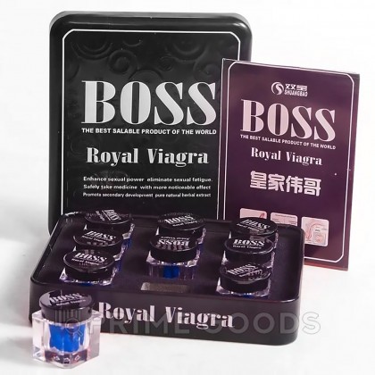 Мужской возбудитель Boss Royal Viagra (Королевская виагра) 3 табл. от sex shop primegoods фото 3