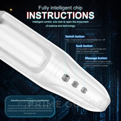 Автоматический мастурбатор New Knight от sex shop primegoods фото 7