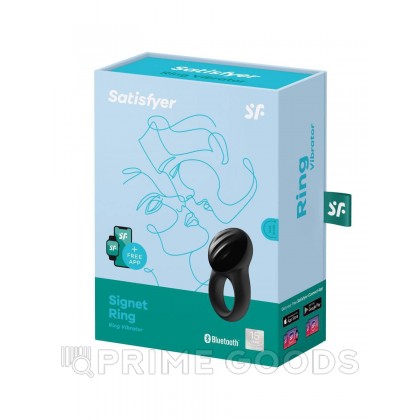 Виброкольцо Satisfyer Signet Ring от sex shop primegoods фото 3