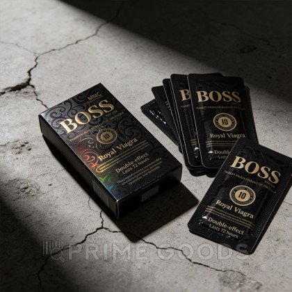 Возбуждающий гель Boss Royal Viagra  от sex shop primegoods фото 5