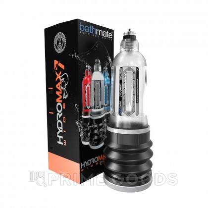 Гидропомпа BATHMATE - HYDROMAX-7 Wide Boy, прозрачный от sex shop primegoods