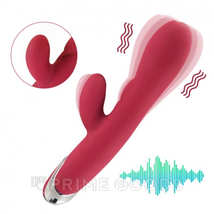 Вибратор с клиторальным стимулятором  Enchanted Bunny голубой от sex shop primegoods фото 5