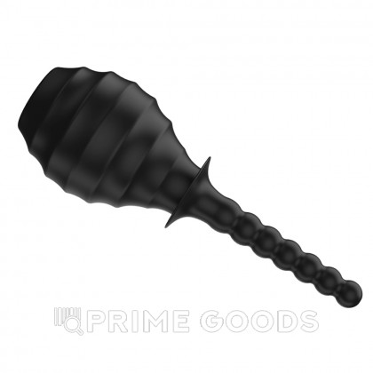 Анальный душ MR PLAY с ребристой поверхностью от sex shop primegoods фото 3
